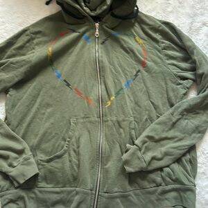 Lauren Moshi zip sweatshirt